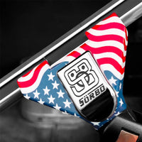 poignée Sorbo MAGA drapeau USA