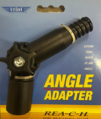 Ettore – Angle Adaptateur universel pour perche REA-C-H | Accessoire de nettoyage vitres et surfaces difficiles
