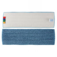 Frange Microfibre Velcro Bleue