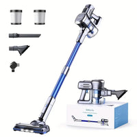 aspirateur balai sans fil bleu