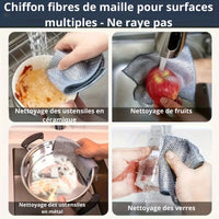 CHIFFON EN MAILLE NON RAYANT