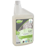 Détergent lave-verres EXEOL LV pour verres et tasses en machine professionnelle