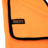 MAYKKER Terry Towel Large microfibre absorbante avec bordure noire