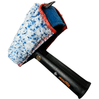 Gros plan sur le Kit Maykker Scotsman utilisé pour nettoyage vitres