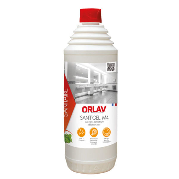 ORLAV SANIT’ GEL M4 nettoyant détartrant désinfectant WC
