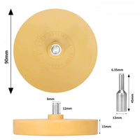 roue de gommage pour enlever adhésifs carrosserie