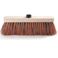 Balai coco 29 cm avec monture bois