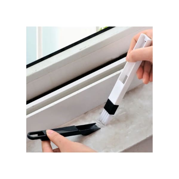 Brosse Nettoyage Rainures Et Angles Morts - Pour Fenêtres, Voiture, Cuisine - 14 Cm - 8