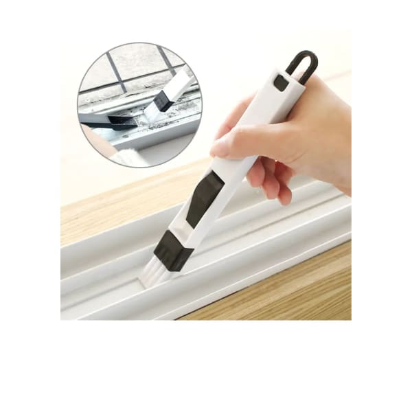 Ensemble d'outils de nettoyage Magic Window Track - 3 brosses de nettoyage pour rainures 2 brosses de nettoyage pour fenêtre avec pelle à poussière 3 chiffons de rechange Ensemble d'outils de nettoyage Magic Window Track - 3 brosses de nettoyage pour rainures 2 brosses de nettoyage pour fenêtre avec pelle à poussière 3 chiffons de rechange