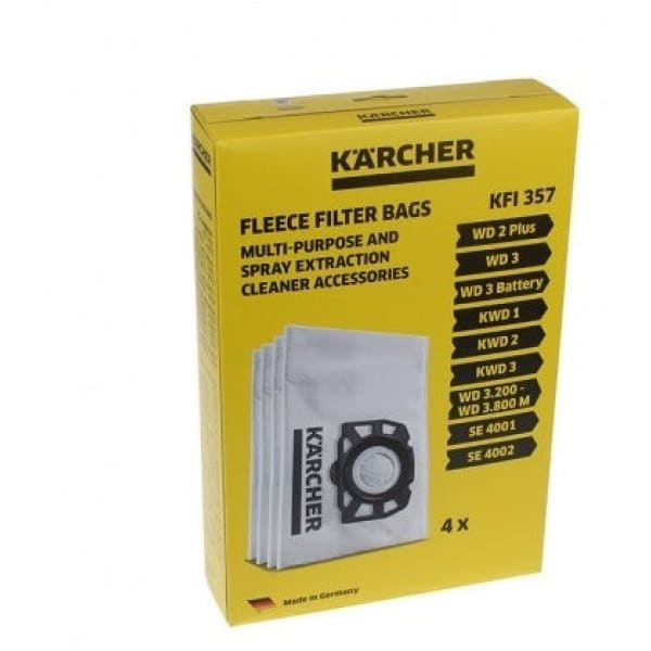 Karcher Wd2 Sac Aspirateur Karcher Mv3 Sacs Filtrants Sac Pour