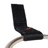 Anneau MAYKKER O-Ring argent et noir pour sac et ceinture tactique