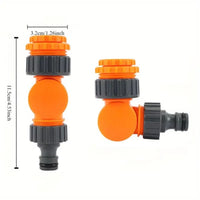 Raccord de Tuyau avec Rotation à 360° et Valve de Contrôle