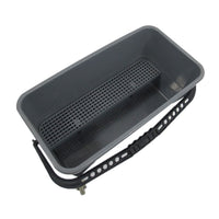 Seau de nettoyage professionnel 25 L sur roulettes avec grille intégrée