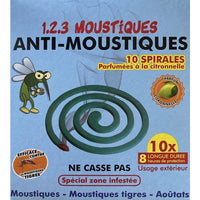 Spirales 1.2.3 Moustiques anti moustiques