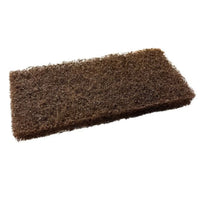 tampon abrasif marron nettoyage sols et surfaces