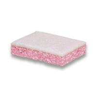 Tampons sur éponge végétale x10 (120X90X26) - Rose