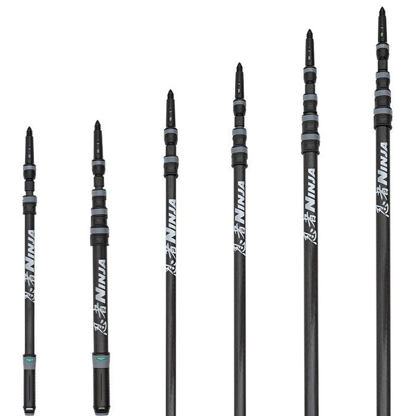 lot de perches unger ninja carbone